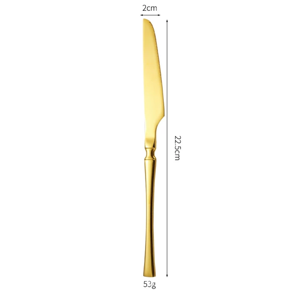 Golden knife