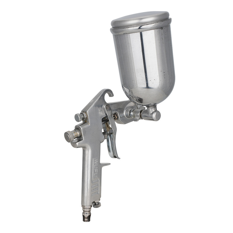 Wufu S - 710G pistola de pulverización neumática 1.5mm alta atomización chapa de metal 350ml botella de pulverización pistola de pulverización de pintura de muebles
