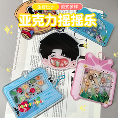 アクリルシェーカーカスタマイズ diy スタンドアニメスター周辺ゲーム装飾品人型スタンド透明カードカスタマイズ