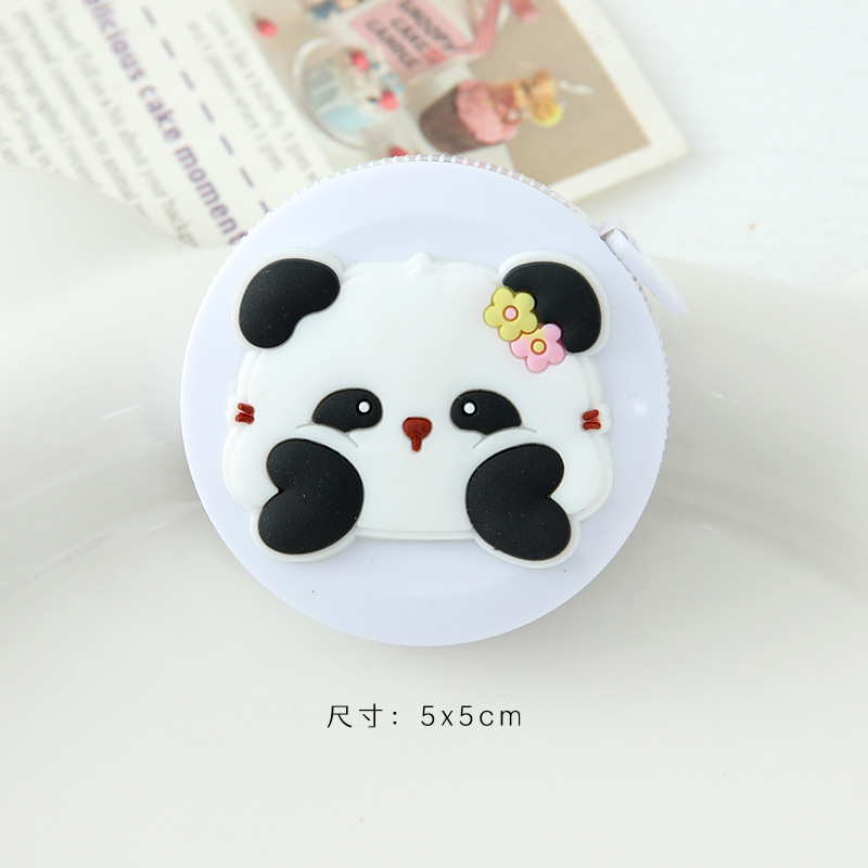 Cinta métrica personalizada de dibujos animados pulgadas cm regla de doble cara medida mini chica corazón regla de cerca regla de medición regla suave al por mayor