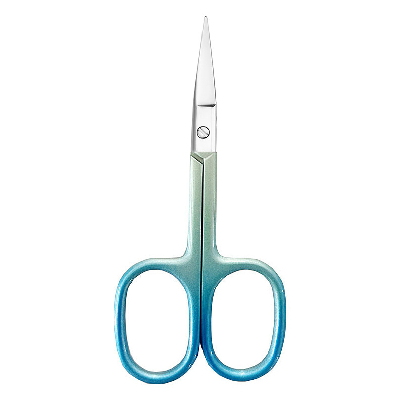 블루 그라데이션 눈썹 가위