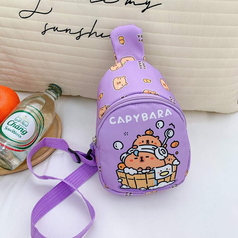 Bolsos de chicas lindos bolsos de pecho de chicas caricaturas bebés bolsos de cambio de niños bolsos de mochila de estilo exterior