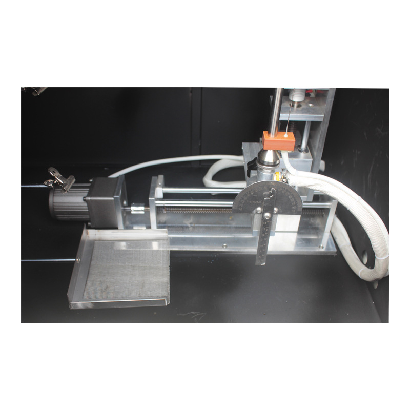 Plastico UL94 cámara de prueba de combustión vertical horizontal prueba de marcas de fugas eléctricas máquina de prueba de alambre caliente máquina de prueba de llama de aguja para automóviles image 5