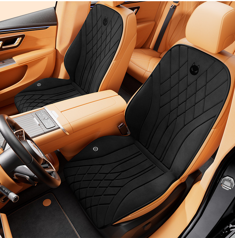 25 Years New Winter Superconducting Graphene Heating Imitation Snow Ferret Velvet Car Seat