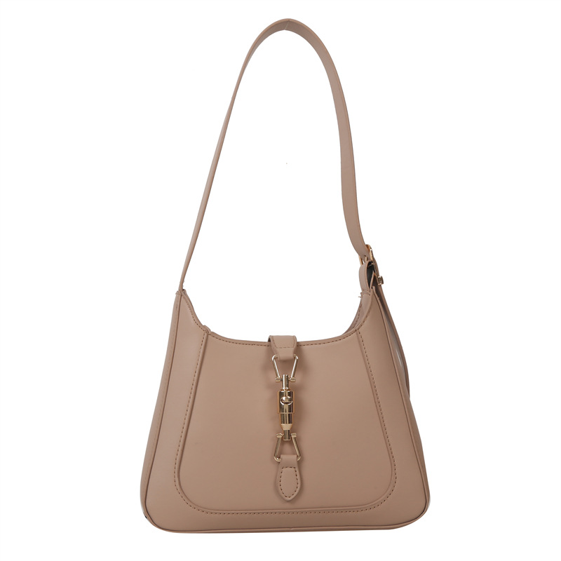 Bolsa de axilas bolsa de textura para mujer verano 2023 nuevo diseño de moda bolsa de mensajero bolsa de palo francés bolsa de hombro simple