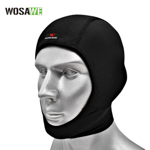 WOSAWE off-road motorcycle helmet lining cap headgear breathable quick-drying cap helmet liner mask odor-proof and comfortable