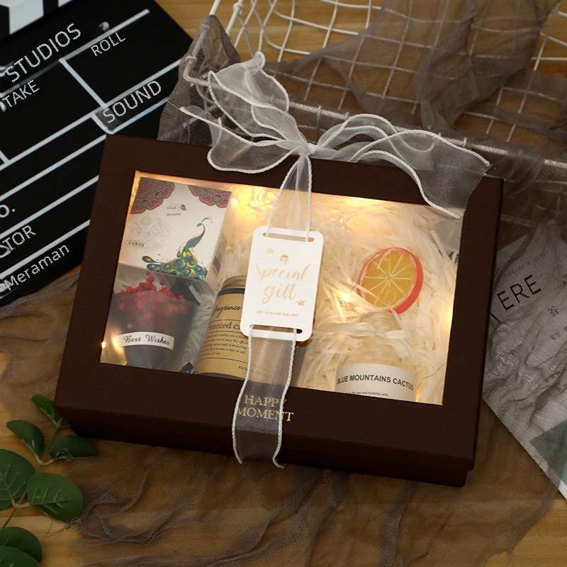 Transparent gift box