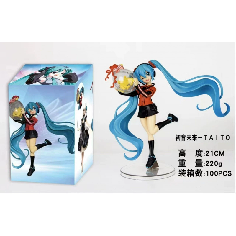 Фигурка (TAiTO) Hatsune Miku и Mai Sakurajima, 21 см, ПВХ, юношеская поза