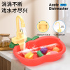 Family toy, realistic electric children's kitchen, fruit kitchenware, set