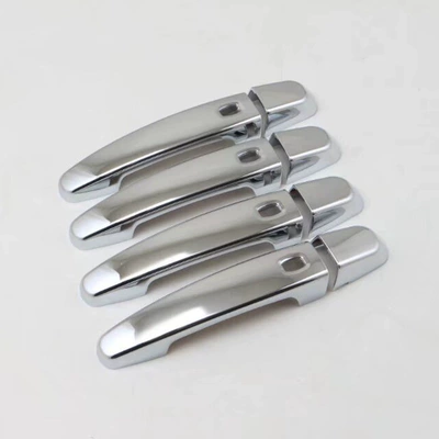 Exterior Modification: Door Handles, Şüşə kənarı xromları/moldingləri - electroplating-handles-intelligent-4-holes-8m