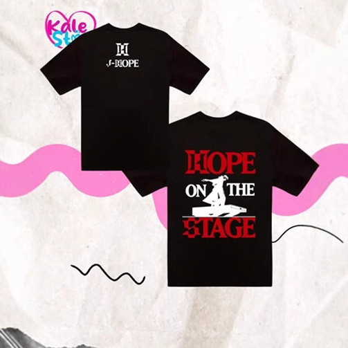 Bangtan J-Hope new T-shirt on stage short sleeve jhope star around the same printed T-shirt
