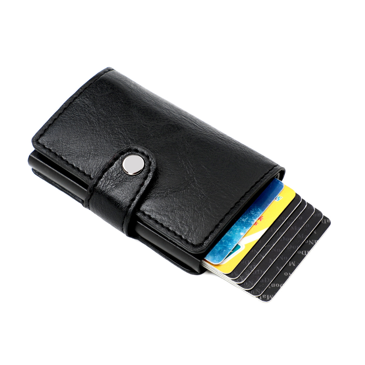 Wholesale Rfid Shielding Anti-theft Brush Ultra-thin Credit Card Aluminum Alloy Card Bag display picture 4