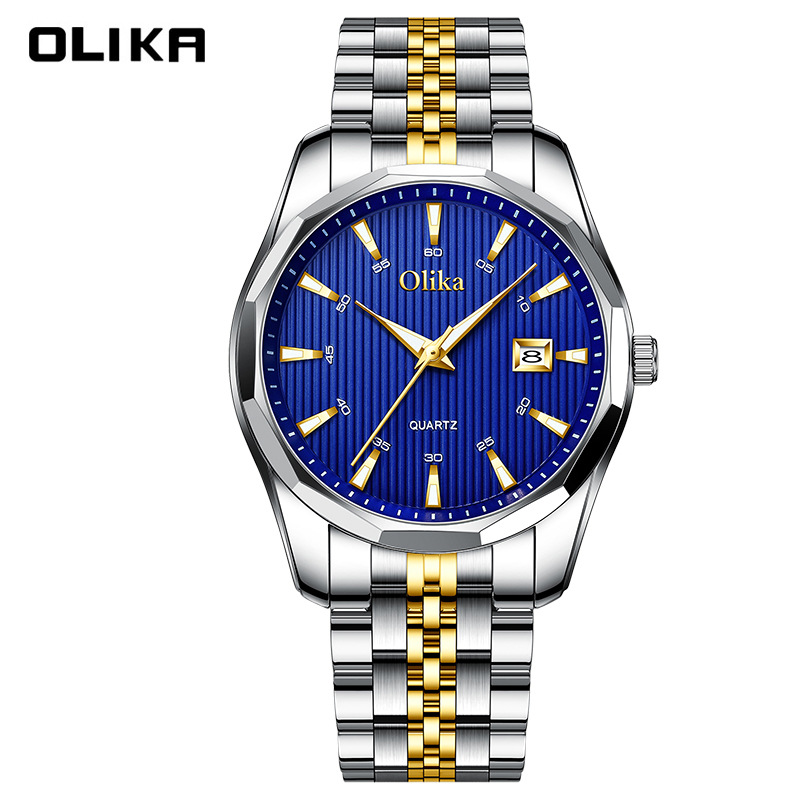 (Cross-border trading), waterproof men's watch, universal steel belt, quartz watches, fully automatic