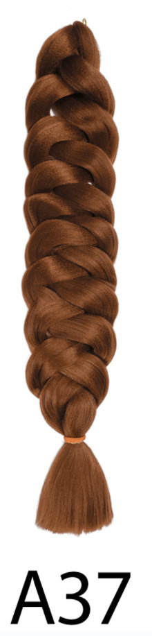 Peruca de comercio exterior fibra química africana gran trenza 165g trenza jumbo trenza cabello de alta temperatura seda trenza