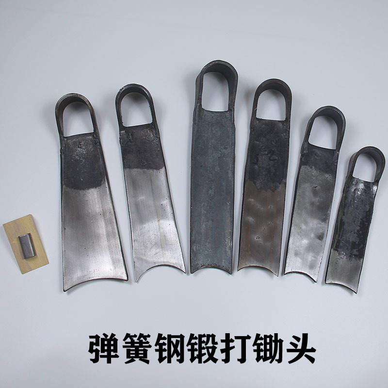 弹簧钢锻打锄头 老式大锄头 条锄 朱锄 挖笋锄头 挖地锄