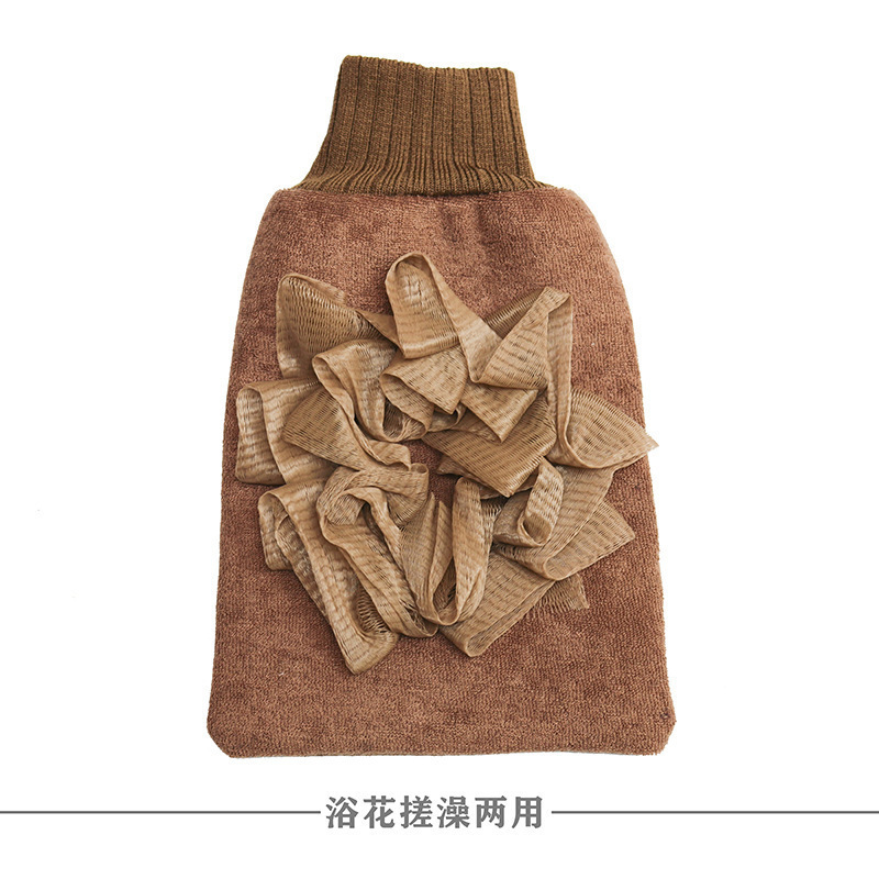 バスタオル、強力泥こすり手袋、家庭用両面背中こすりツール、女性用痛くない灰こすり、韓国男性用|undefined