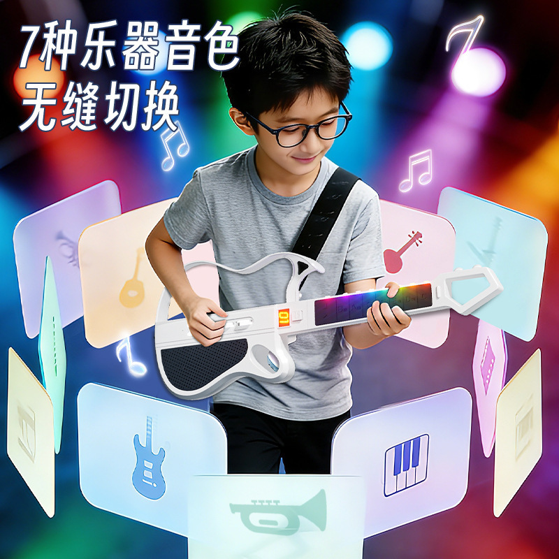 (Cross-border trading), smart guitar, foldable musical instruments, bluetooth connection 3