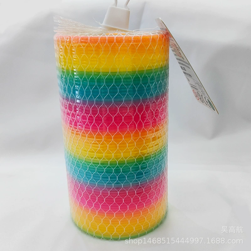 Радужный Slinky, эластичная магическая большая башня, ностальгия