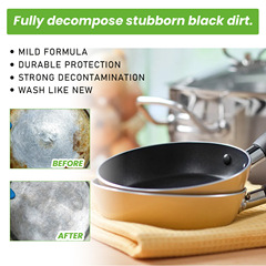 JUE FISH 多功能廚房清潔乳 廚房重油污清潔廚具鍋碗灶台去污潔淨