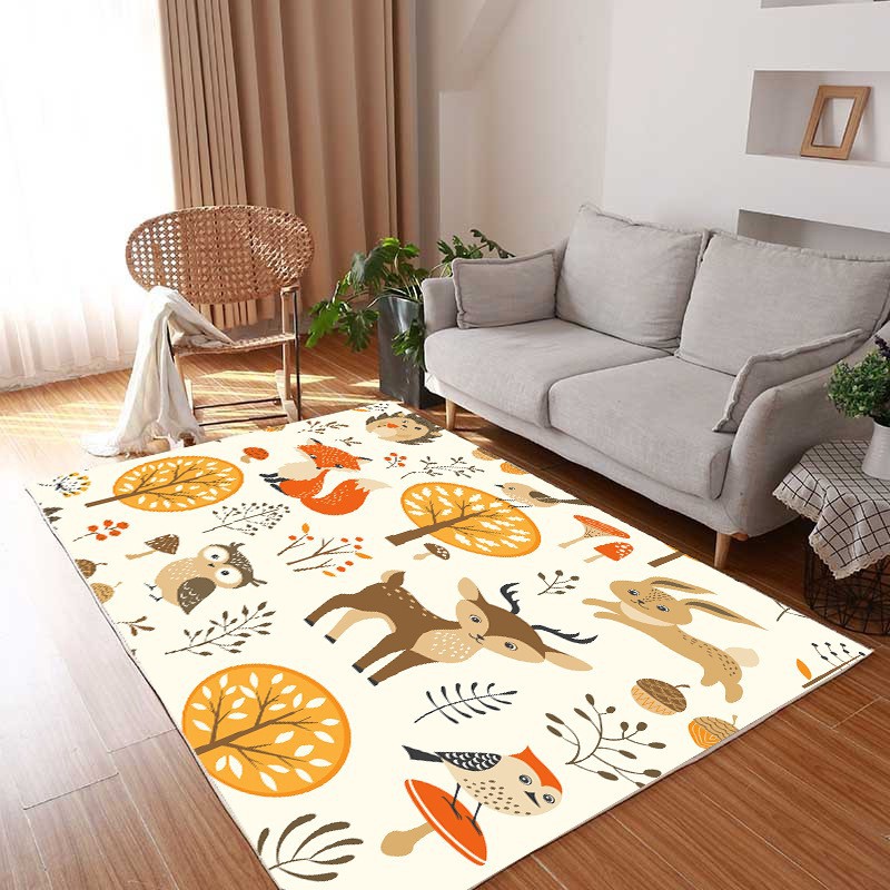 Transfronterizo de dibujos animados cyberpunk alfombra videojuego dormitorio alfombra sala de juego Sala creativa e-sports alfombra de piso