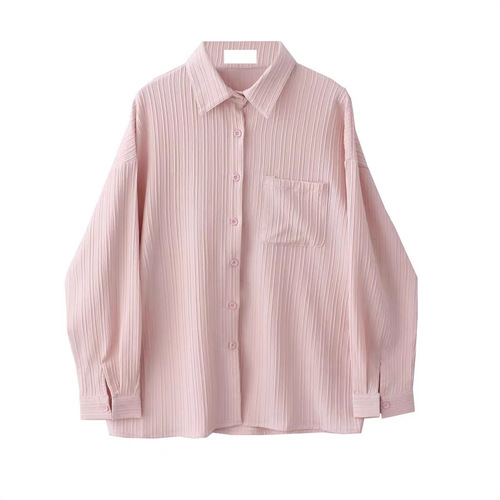 Korean Version Light Mature Checkered Blouse Spring Summer Women's Shirt Hong Kong Style Design Sense Minority Long Sleeve New Arrival Cardigan Coat