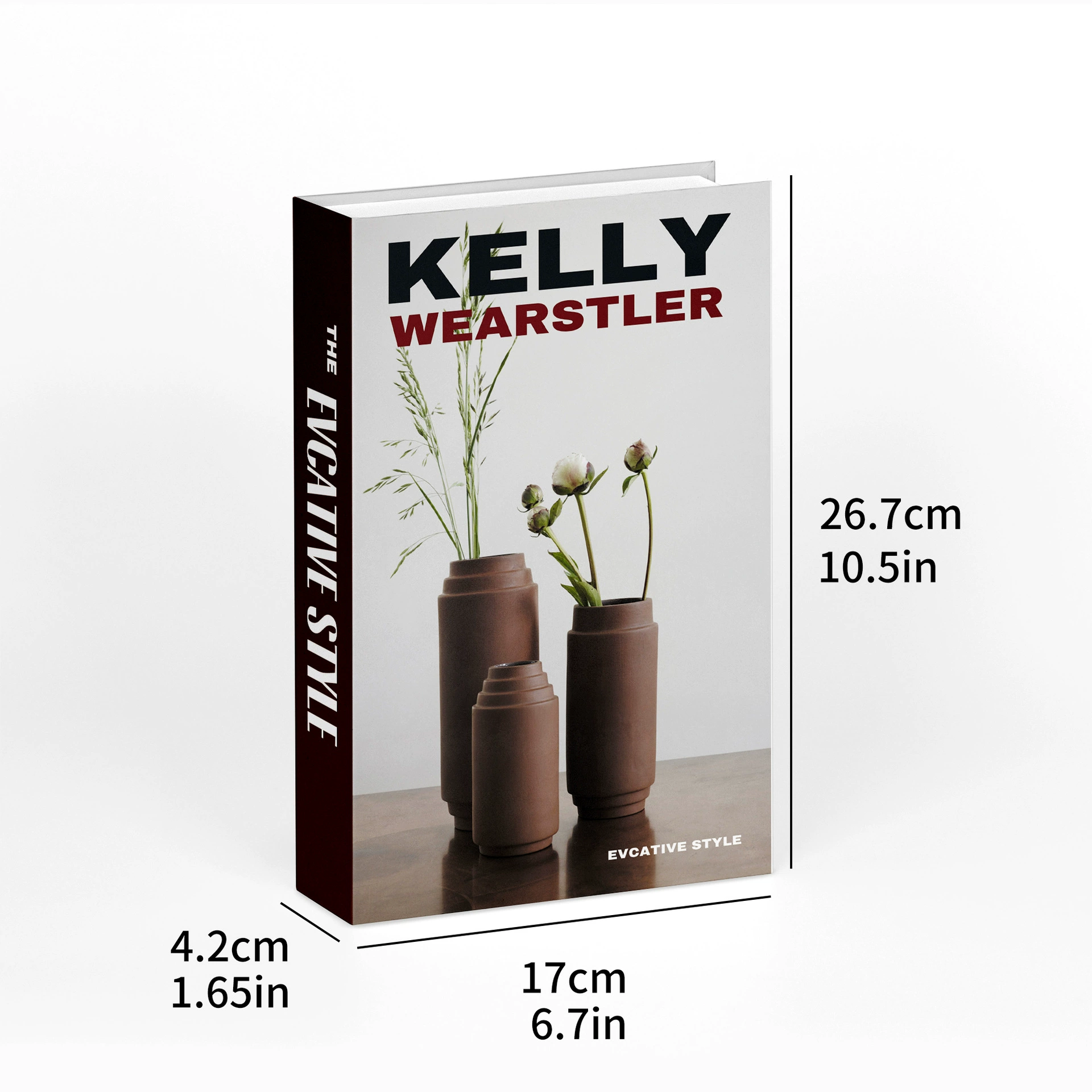 Simple and modern fake book decorative bookmaker Furnishing Room Design Magazine Model Model Model Model Room soft furnishings