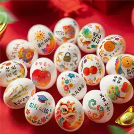 纹身贴;文具贴纸;鸡蛋