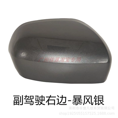 Rear mirror/rearview mirror assembly, Rearview Mirror Housing Turn Signal - storm-silver-with-right-shell-no-light-version