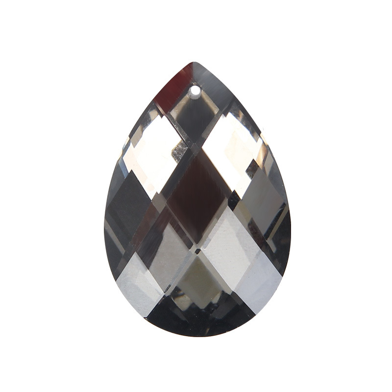 Glass pendant drop-shaped