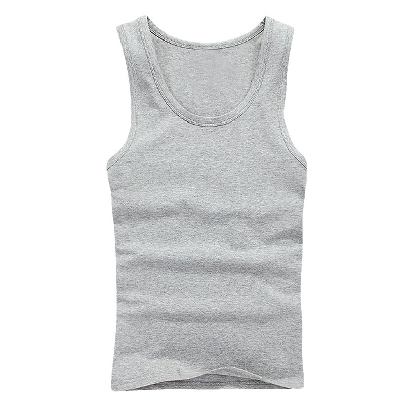 Nueva camiseta sin mangas para hombre, de algodón, estilo deportivo de verano, capa base para fitness, ajuste slim, transpirable, camiseta interior negra para hombre, informal.