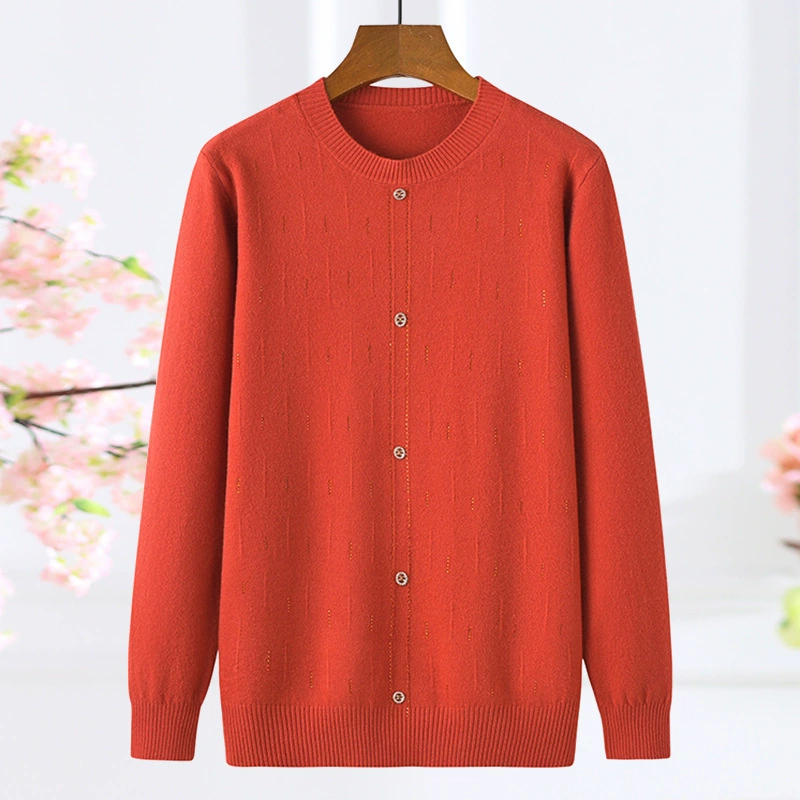 Мама одеваются осенние новые толстые толстые свитера