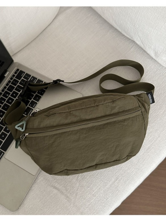 女性用チェストバッグ、新しいスポーツとレジャーナイロンショルダーバッグ、大容量の多用途の小さなバッグ、携帯電話、メンズクロスボディウエストバッグ|undefined