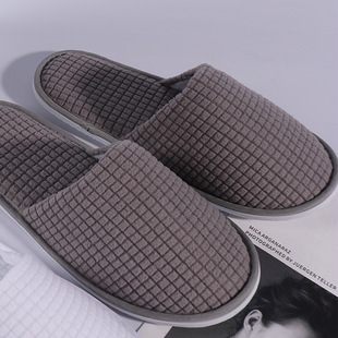 Factory wholesale five-star hotel special disposable slippers good quality thick non-slip season logo