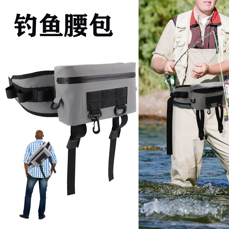 Открытый многофункциональный рыболовный карман с удочкой фиксированный рыболовный крючок