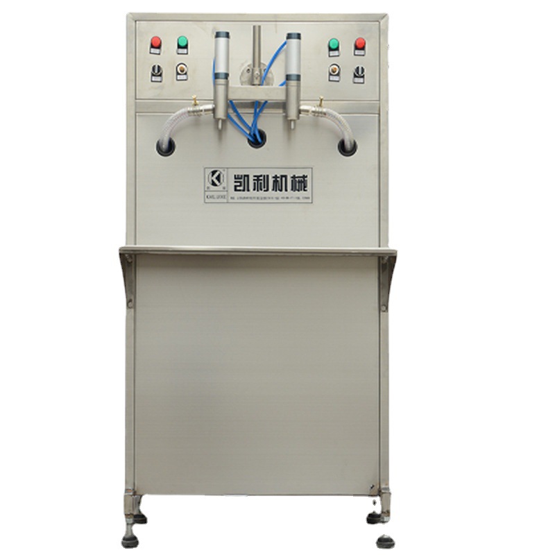 两头半自动洗衣液灌装机 香油食用油灌装机 活塞定量 精度高
