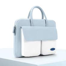 手提笔记本多隔层电脑包16寸女大容量适用苹果戴尔防震便捷内胆包