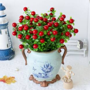 Simulation flower fake flower simulation Christmas fruit simulation fruit rich fruit desktop decorative ornament manufacturers wholesale