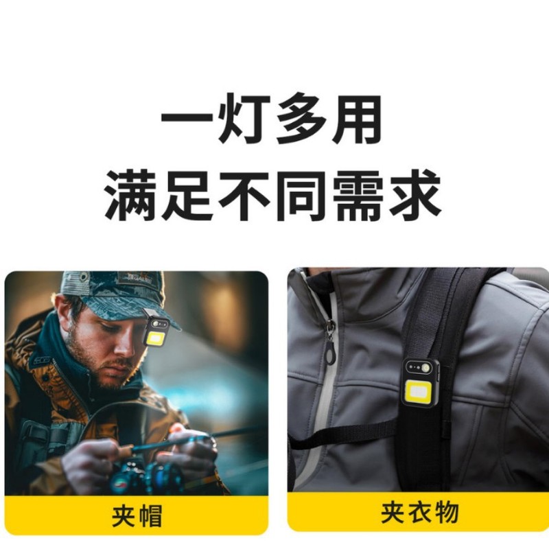 跨境现货厂家直供户外多功能便携头灯强光迷你小手电筒长续航灯具|undefined