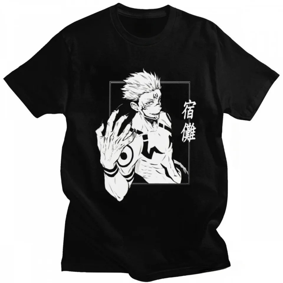 Pure cotton short-sleeved t-shirt for men Japanese comics K anime…