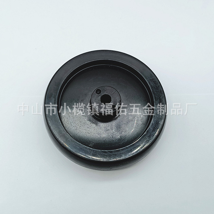厂家购物车办公椅脚轮手推车轮子塑料轮TPR轮PP脚轮商用耐用轮子