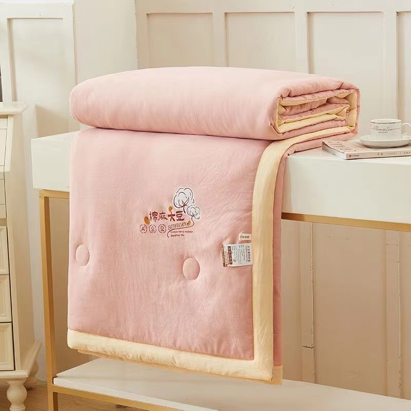 면 및 린넨 분말 옥 [부드럽고 통기성 기계 빨]]