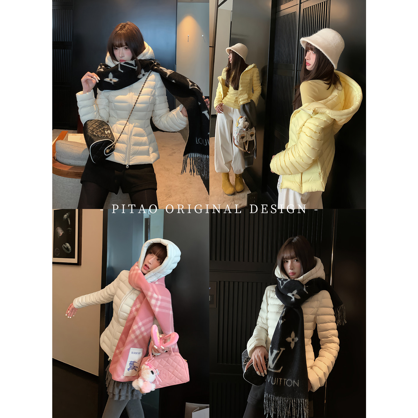排骨羽绒服女2026新款修身显瘦轻薄保暖90白鸭绒小个子秋冬外套