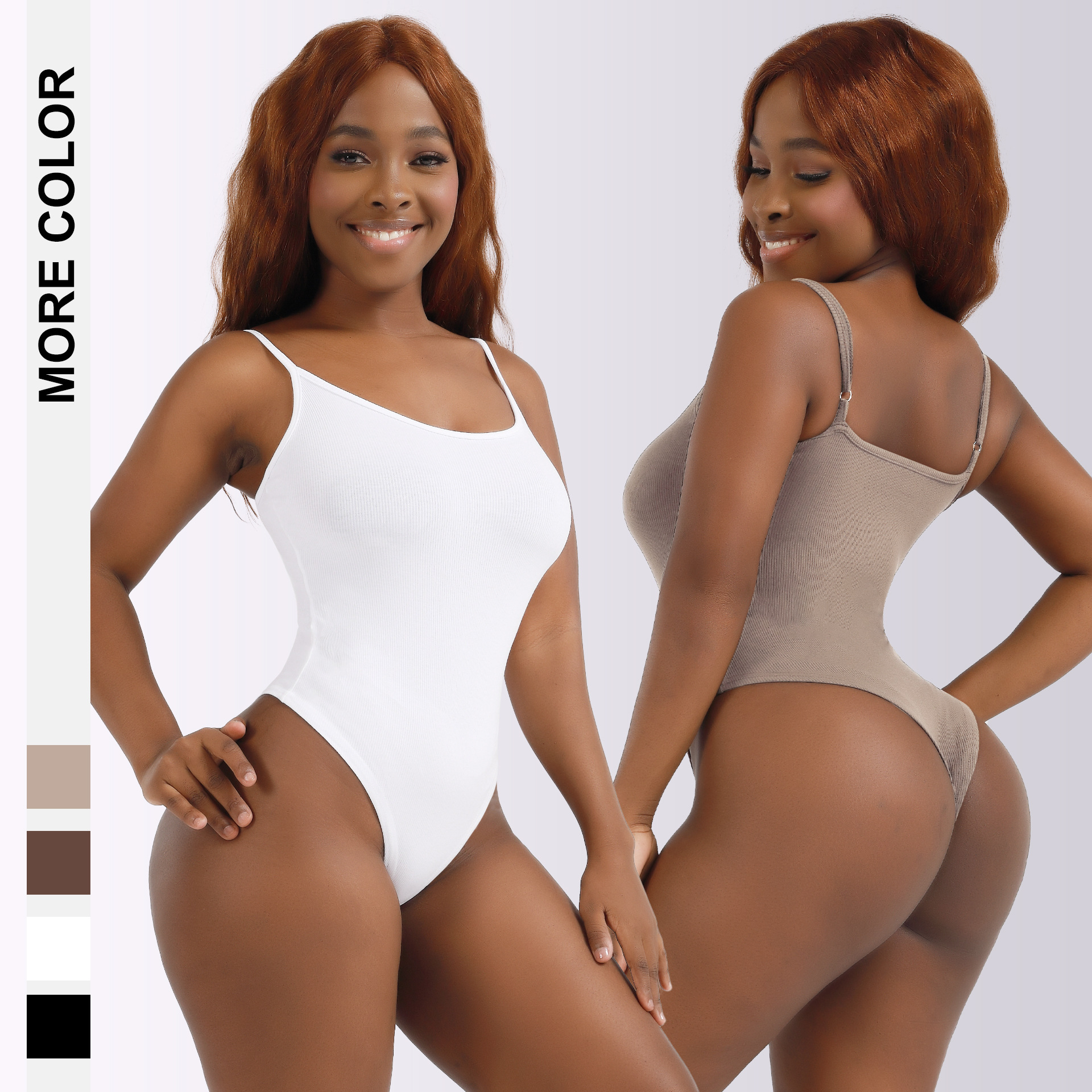 Brand sexy solid color bodysuit