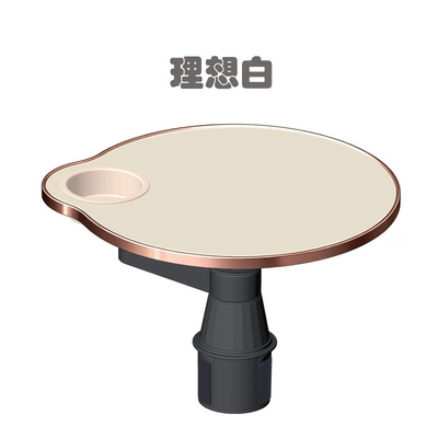 Car-Mounted Front-Row Floating Small Table, Co-Pilot Small Bar, Writing Board, Laptop Office Study Desk (Car table board) - ideal-white-ideal-for-special-cars