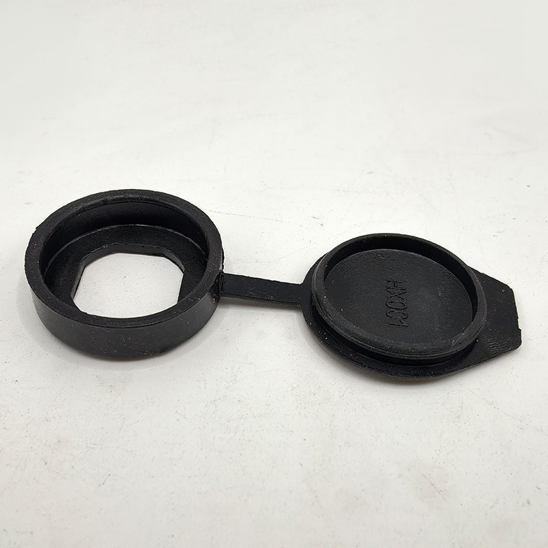 Manufacturers Supply Thumb Lock Plastic Decorative Ring, Black Plastic Pull-Up, Waterproof Cover
