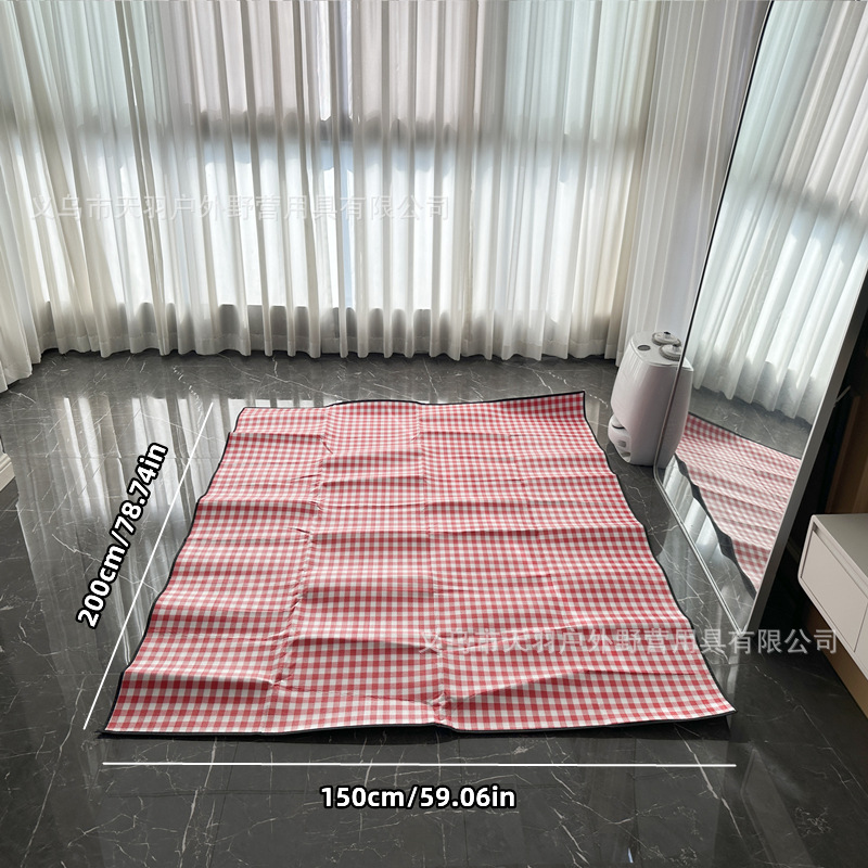 200*150cm 빨간색 격자 선물 가방