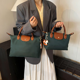 (Cross-border trading), folding bag, capacious underarm bag, shoulder bag, with embroidery