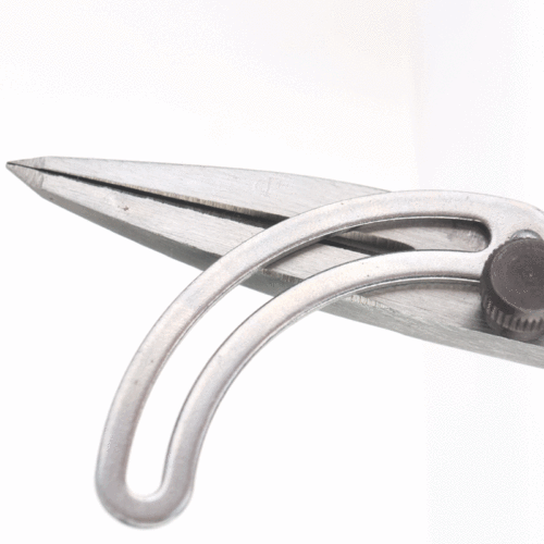 High-end wing spacing planning gauge fitter drawing compass wood industry classified carbon steel head edger leather tool