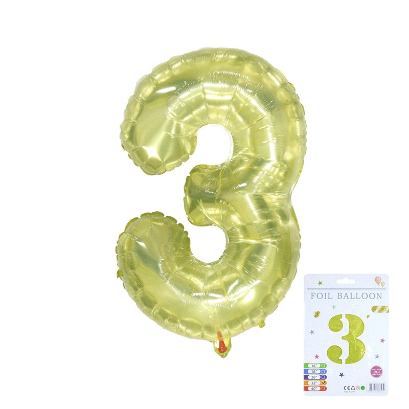 Tarjeta de papel de 32 pulgadas jalea de cristal digital globo de embalaje independiente fiesta de cumpleaños ambiente de vacaciones globo decorativo
