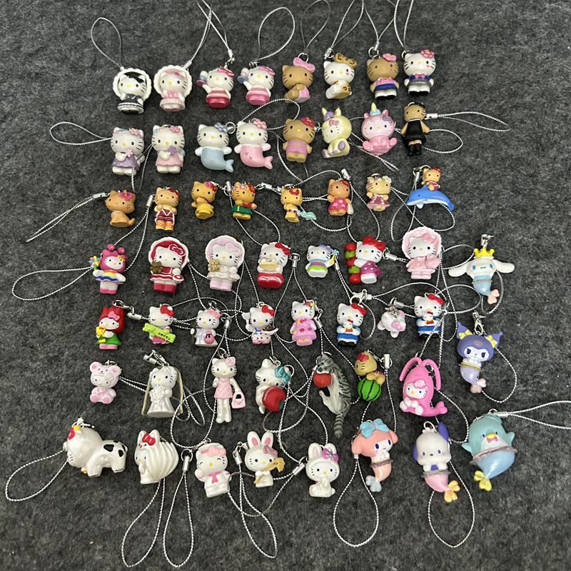 Versatile Kitten Mini Doll DIY Mobile Phone Rope Pendant Korean Style Niche Mobile Phone Pendant Bag Accessories